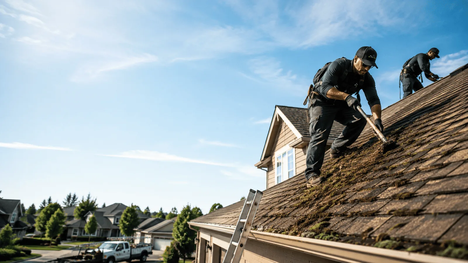 Roof Moss Removal in Lenapah, OK near me